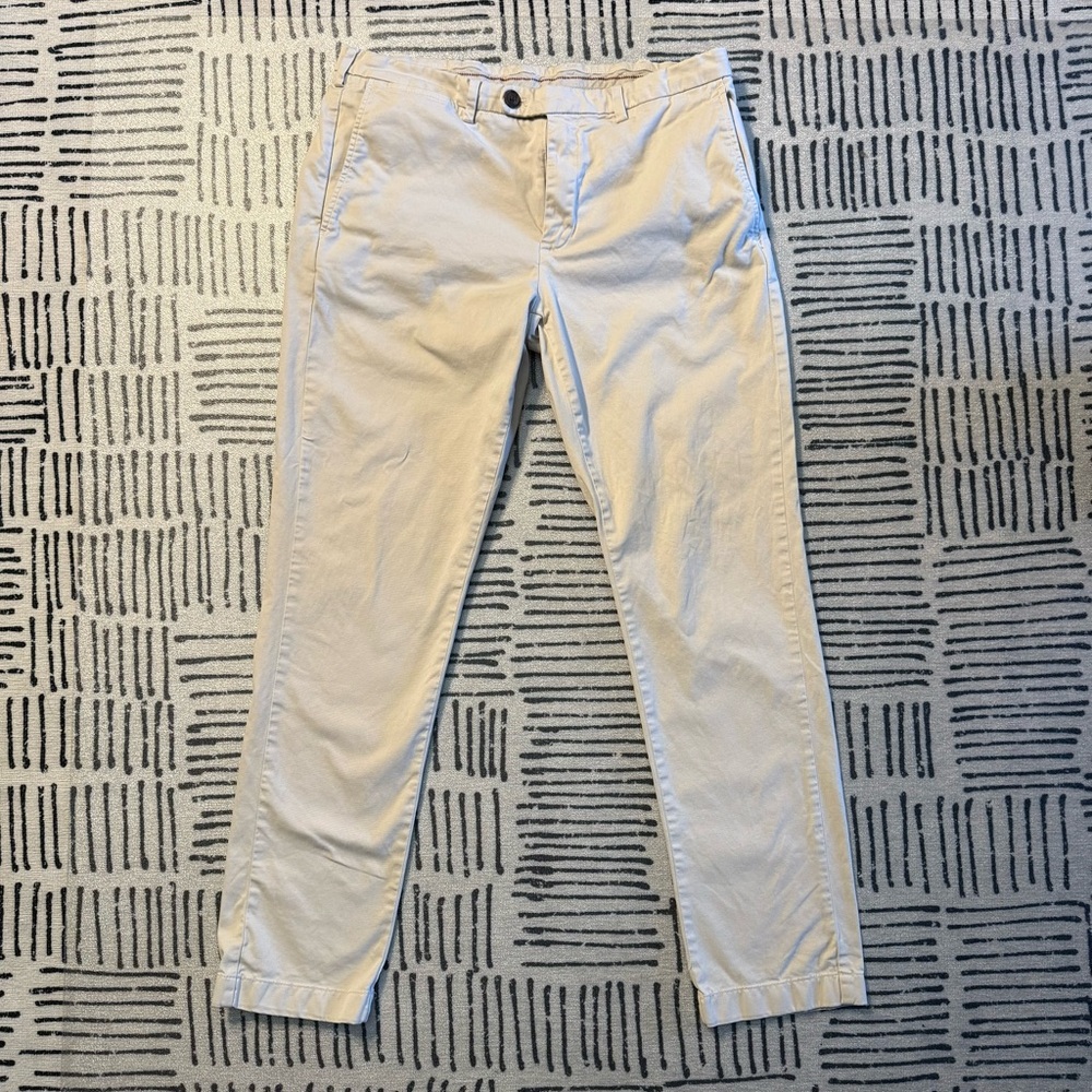 Brooks Brothers Men's Stretch Cotton Trousers